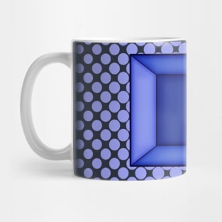 Blue Zircon Gem Mug